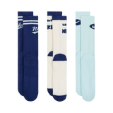 Nike Everyday Plus Crew Multi Colour Sock Pack
