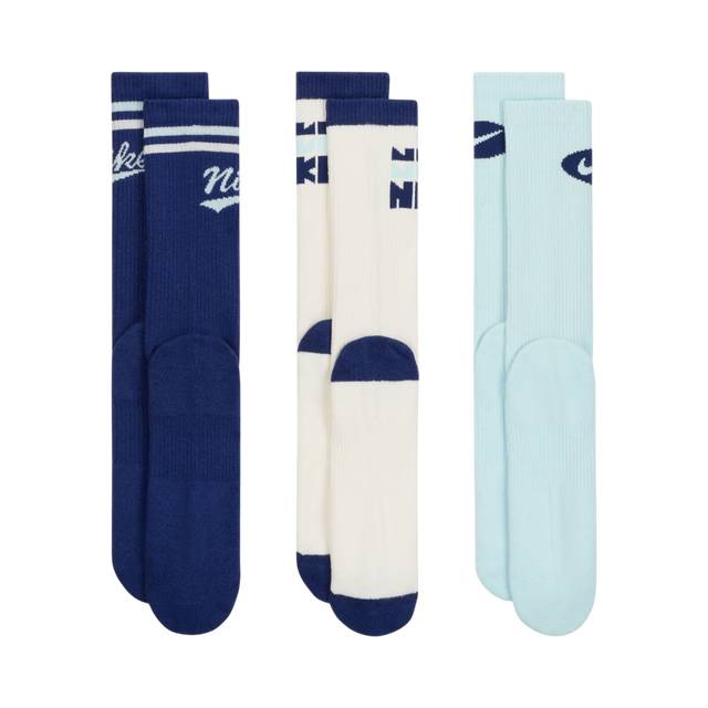Nike Everyday Plus Crew Multi Colour Sock Pack