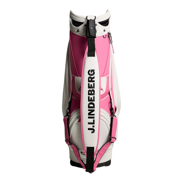 J.Lindeberg 30 Year Anniversary White/Pink Staff Bag