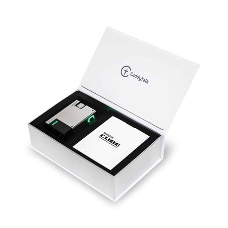CaddyTalk Cube Laser Rangefinder - One Golf