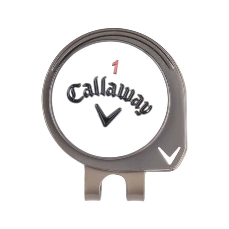Callaway Ball Marker Gunmetal Hat Clip - One Golf
