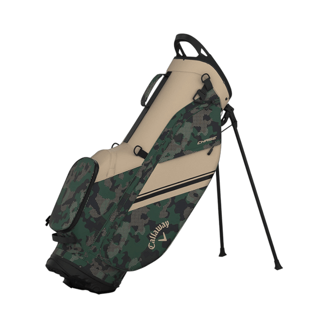 Callaway Chase 14 Tan / Green / Field Camo Stand Bag - One Golf