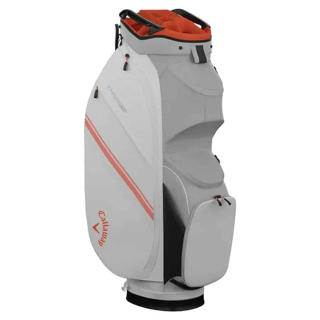 Callaway Chase 25 White/Silver/Orange Stand Bag - One Golf