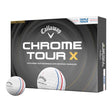 Callaway Chrome 26 Tour X Triple Track White Golf Balls - One Golf