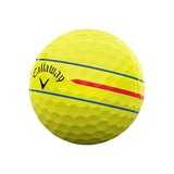 Callaway Chrome Soft Triple Track 360º Yellow Golf Balls - One Golf