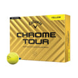Callaway Chrome Tour 24 Yellow Golf Balls - One Golf