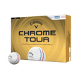 Callaway Chrome Tour 26 Triple Track White Golf Balls - One Golf
