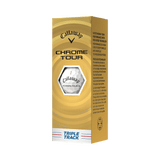 Callaway Chrome Tour 26 Triple Track White Golf Balls - One Golf