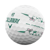 Callaway Chrome Tour 360º Stripe Major Series Golf Ball - One Golf