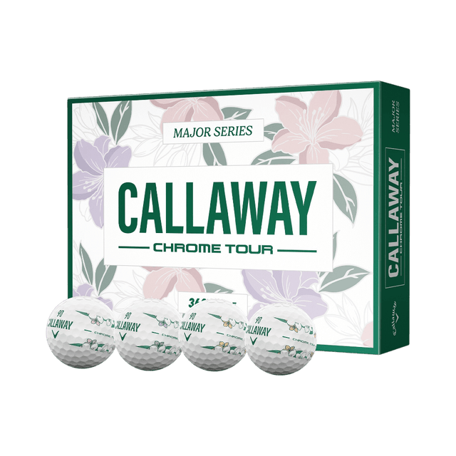 Callaway Chrome Tour 360º Stripe Major Series Golf Ball - One Golf