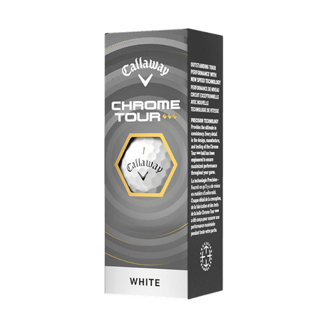 Callaway Chrome Tour Triple Diamond White Golf Balls - One Golf