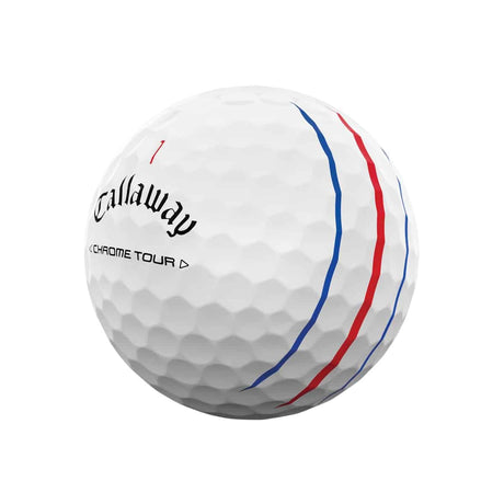 Callaway Chrome Tour Triple Track White Golf Balls - One Golf