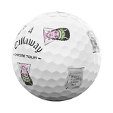 Callaway Chrome Tour Truvis Halloween Edition White Golf Balls - One Golf