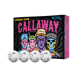 Callaway Chrome Tour Truvis Halloween Edition White Golf Balls - One Golf