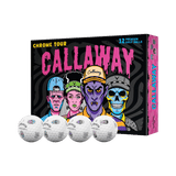 Callaway Chrome Tour Truvis Halloween Edition White Golf Balls - One Golf