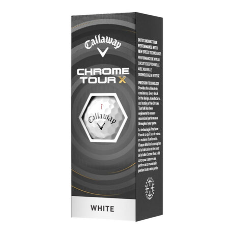 Callaway Chrome Tour X 26 White Golf Balls - One Golf