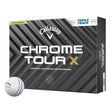 Callaway Chrome Tour X Triple Track White Golf Balls - One Golf