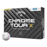 Callaway Chrome Tour X Triple Track White Golf Balls - One Golf