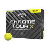 Callaway Chrome Tour X Yellow Golf Balls - One Golf