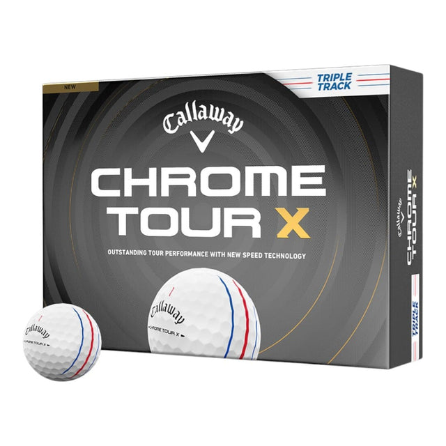 Callaway Chrome 26 Tour X Triple Track White Golf Balls
