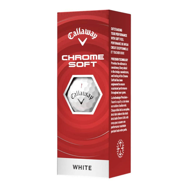 Callaway Chrome Soft 26 White Golf Balls