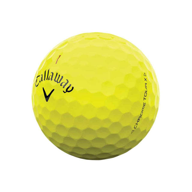Callaway Chrome Tour X Yellow Golf Balls