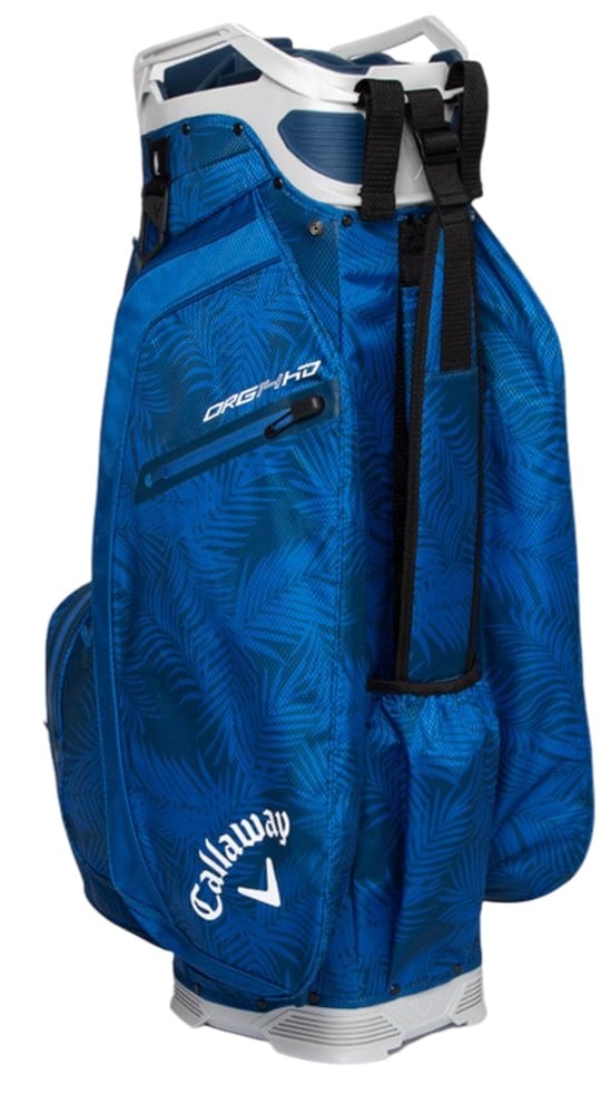 Callaway Org 14 HD 25 Blue Palms/Light Grey Cart Bag