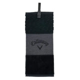 Callaway Tri-Fold Black Towel
