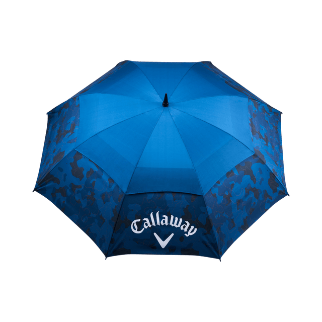 Callaway Double Canopy Navy/Red 64" Shield Umbrella - One Golf