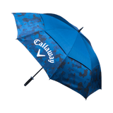 Callaway Double Canopy Navy/Red 64" Shield Umbrella - One Golf
