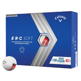 Callaway E.R.C Soft 360º Fade White Golf Balls - One Golf