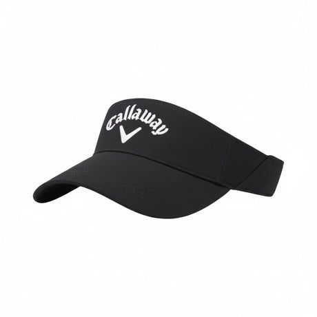 Callaway Liquid Metal Black / White Visor - One Golf