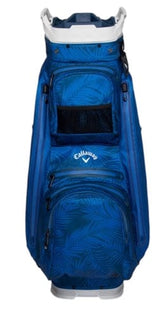 Callaway Org 14 HD 25 Blue Palms/Light Grey Cart Bag - One Golf