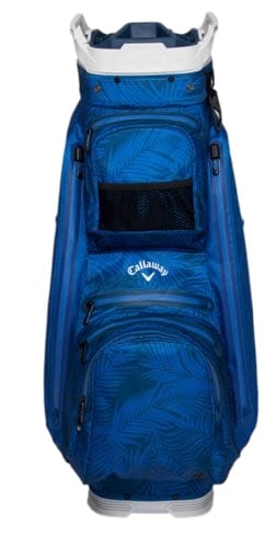 Callaway Org 14 HD 25 Blue Palms/Light Grey Cart Bag - One Golf