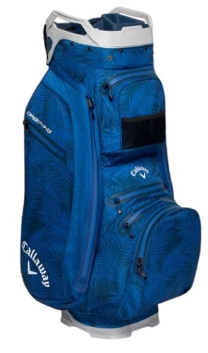 Callaway Org 14 HD 25 Blue Palms/Light Grey Cart Bag - One Golf