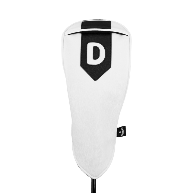 Callaway Premium White/Black Driver Cover - One Golf