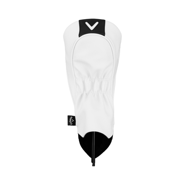 Callaway Premium White/Black Driver Cover - One Golf