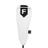 Callaway Premium White/Black Wood Cover - One Golf