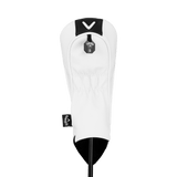 Callaway Premium White/Black Wood Cover - One Golf