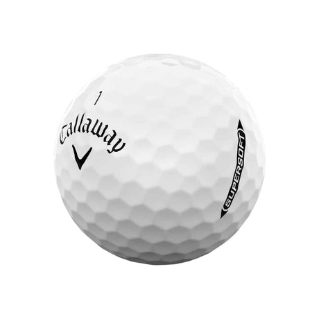 Callaway SuperSoft White Golf Balls - One Golf
