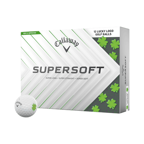 Callaway Supersoft White Lucky Golf Balls - One Golf