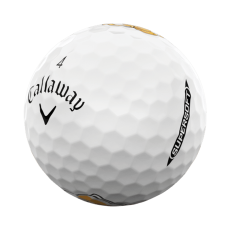 Callaway Supersoft White Pub Logo Golf Balls - One Golf