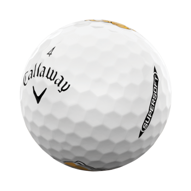 Callaway Supersoft White Pub Logo Golf Balls - One Golf
