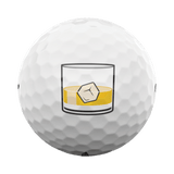 Callaway Supersoft White Pub Logo Golf Balls - One Golf