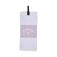 Callaway Tri-Fold Mauve Towel - One Golf
