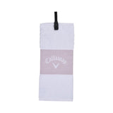 Callaway Tri-Fold Mauve Towel - One Golf