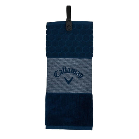 Callaway Tri-Fold Navy Towel - One Golf