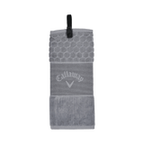 Callaway Tri-Fold Silver Towel - One Golf