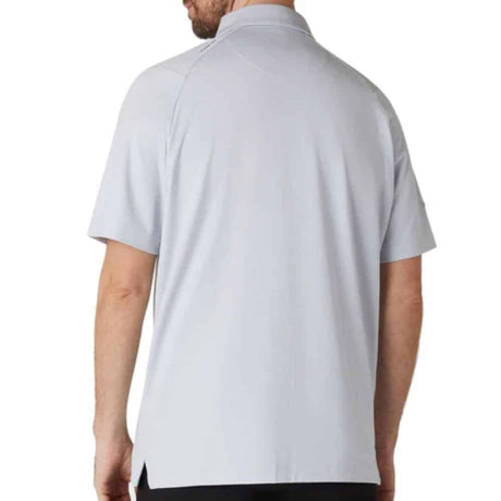 Callaway Vent Class Jacquard Grey Men's Shirt - One Golf