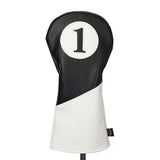 Callaway Vintage Driver Black/White Head Cover - One Golf